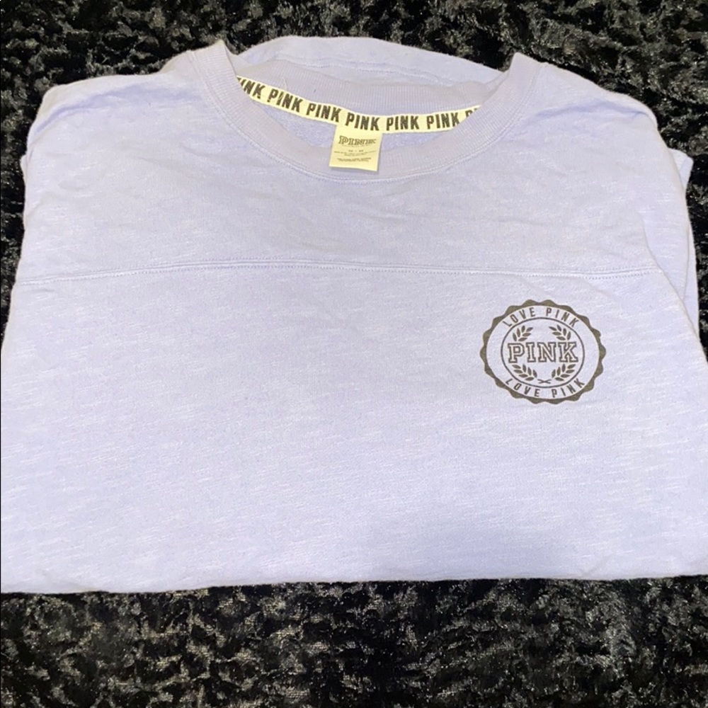 VS Pink Purple Crewneck